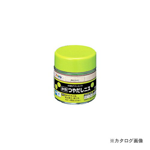 アサヒペン AP 水性ツヤだしニス 100ML 透明(クリヤ)