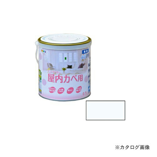 【メーカー名】 ●アサヒペン 【特長】 ●カベ紙の上に直接塗れる塗料 ●塗料に含まれるVOC（揮発性有機化合物）は0.1%以下であり、シックハウスの原因とされるホルムアルデヒドを吸着・除去する環境保護塗料です。　 ●カベ紙・ビニールカベ紙の上にも塗ることができます。　 【仕様】 ●容量：0.7L ●カラー：ホワイトブルー