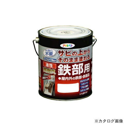 Paint - アサヒペン AP 油性高耐久鉄部用 1.6L (白)