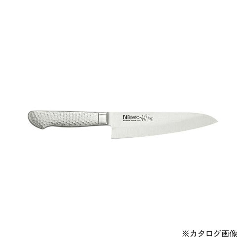 【メーカー名】 ●片岡製作所 【特長】 ●砥石による本格的な刃付けを施し、鋭い切れ味を長く持続させます。 ●プロの技術者により、本刃付けする前に研ぎなおしを容易にするため、水砥の荒砥・中砥を使用し、刃基を研ぎだしてあります。 ●1050℃で焼き入れ後に、−73℃以下に冷却する特別な処理により高い硬度と靭性を与え、切れ味を一段と高めてあります。 【仕様】 ●重量：250g ●材質：刀身：モリブデン、バナジウム鋼 / ハンドル：18-8ステンレス鋼 ●原産国：日本 【関連商品】 片岡製作所 M1110 M 11PRO 洋出刃(方刃) 270mm 片岡製作所 M1110W M 11PRO 洋出刃(両刃) 270mm 片岡製作所 M1111 M 11PRO 洋出刃(方刃) 240mm 片岡製作所 M1111W M 11PRO 洋出刃(両刃) 240mm 片岡製作所 M1119 M 11PRO 洋出刃(方刃) 210mm 片岡製作所 M1119W M 11PRO 洋出刃(両刃) 210mm 片岡製作所 M1120 M 11PRO 洋出刃(方刃) 180mm &nbsp; &nbsp; &nbsp;