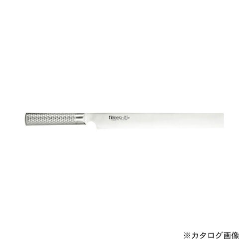 【メーカー名】 ●片岡製作所 【特長】 ●砥石による本格的な刃付けを施し、鋭い切れ味を長く持続させます。 ●プロの技術者により、本刃付けする前に研ぎなおしを容易にするため、水砥の荒砥・中砥を使用し、刃基を研ぎだしてあります。 ●1050℃で焼き入れ後に、−73℃以下に冷却する特別な処理により高い硬度と靭性を与え、切れ味を一段と高めてあります。 【仕様】 ●材質：刀身：モリブデン、バナジウム鋼 / ハンドル：18-8ステンレス鋼