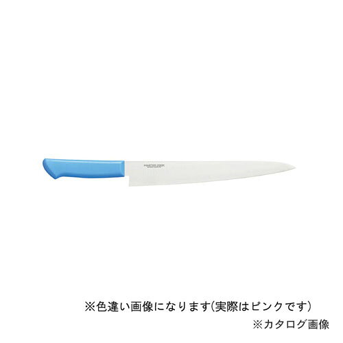 【メーカー名】 ●片岡製作所 【特長】 ●砥石による本格的な刃付けを施し、鋭い切れ味を長く持続させます。 ●プロの技術者により、本刃付けする前に研ぎなおしを容易にするため、水砥の荒砥・中砥を使用し、刃基を研ぎだしてあります。 ●抗菌剤が配合されたプラスチック製ハンドル。 【仕様】 ●全長：405mm ●重量：160g ●材質：刀身：モリブデンバナジウム鋼 / ハンドル：ノバロンAGZ330(銀系無機抗菌剤)入りエラストマー樹脂 【関連商品】 片岡製作所 MCSK270M マスターコック 筋引 270mm 片岡製作所 MCSK270G マスターコック 筋引 270mm 片岡製作所 MCSK270Y マスターコック 筋引 270mm 片岡製作所 MCSK270W マスターコック 筋引 270mm 片岡製作所 MCSK270B マスターコック 筋引 270mm