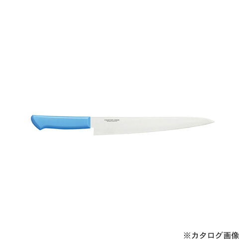 【メーカー名】 ●片岡製作所 【特長】 ●砥石による本格的な刃付けを施し、鋭い切れ味を長く持続させます。 ●プロの技術者により、本刃付けする前に研ぎなおしを容易にするため、水砥の荒砥・中砥を使用し、刃基を研ぎだしてあります。 ●抗菌剤が配合されたプラスチック製ハンドル。 【仕様】 ●全長：405mm ●重量：160g ●材質：刀身：モリブデンバナジウム鋼 / ハンドル：ノバロンAGZ330(銀系無機抗菌剤)入りエラストマー樹脂 【関連商品】 片岡製作所 MCSK270G マスターコック 筋引 270mm 片岡製作所 MCSK270P マスターコック 筋引 270mm 片岡製作所 MCSK270Y マスターコック 筋引 270mm 片岡製作所 MCSK270W マスターコック 筋引 270mm 片岡製作所 MCSK270B マスターコック 筋引 270mm