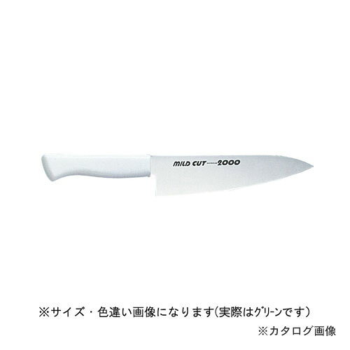 【メーカー名】 ●片岡製作所 【特長】 ●砥石による本格的な刃付けを施し、鋭い切れ味を長く持続させます。 ●プロの技術者により、本刃付けする前に研ぎなおしを容易にするため、水砥の荒砥・中砥を使用し、刃基を研ぎだしてあります。 ●抗菌剤が配合されたプラスチック製ハンドル。 【仕様】 ●材質：刀身：モリブデンバナジウム鋼 / ハンドル：エラストマー樹脂 【関連商品】 片岡製作所 MCG-210W マイルドカット2000抗菌カラー包丁 牛刀型 210mm 片岡製作所 MCG-210P マイルドカット2000抗菌カラー包丁 牛刀型 210mm 片岡製作所 MCG-210M マイルドカット2000抗菌カラー包丁 牛刀型 210mm 片岡製作所 MCG-210Y マイルドカット2000抗菌カラー包丁 牛刀型 210mm &nbsp;