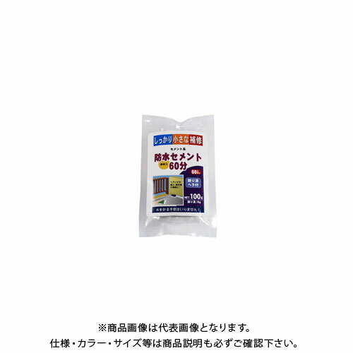 家庭化学工業 ミニ補修防水セメント 100G グレー