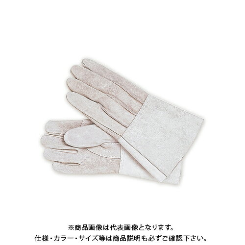 おたふく手袋 #460 HK5指長溶接用牛床革手袋 フリー