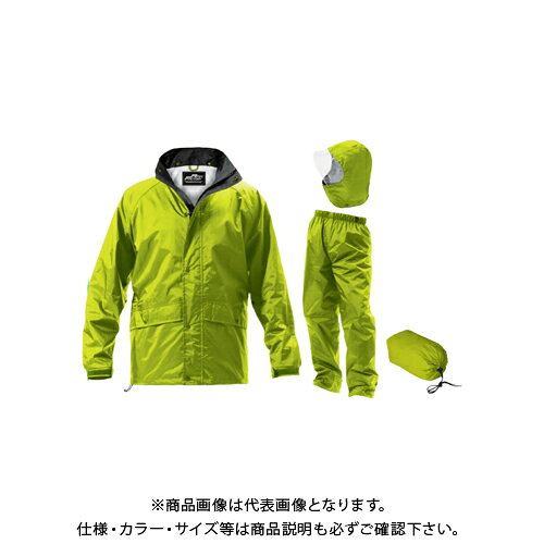 【メーカー名】 ●おたふく手袋 【特長】 ●軽量快適透湿防水 ●軽くてムレにくい ●防水収納バック付 ●軽くてムレにくい透湿タイプに機能性をプラス 【仕様】 ●材質：表/ナイロン100％(PU透湿コーティング) 裏/ポリエステル100% ●サイズ：3L ●カラー：グリーン