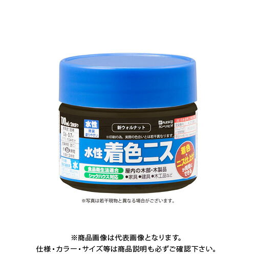 カンペハピオ 水性着色ニス 新ウォルナット 100ML 00697653612100