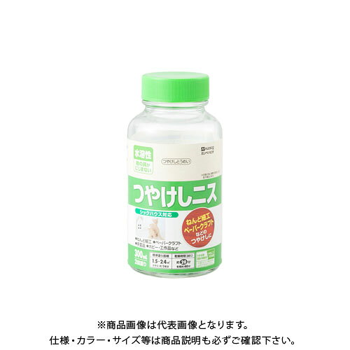 カンペハピオ 水溶性つやけしニスA つやけしとうめい 300ML 00757654102300