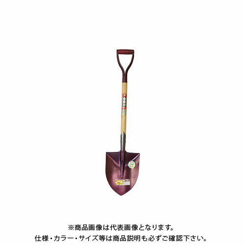 浅香工業 金象 A柄 ショベル 丸形 マルーン #856