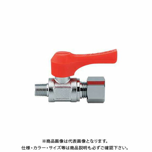 カクダイ ミニチュアボールバルブ 651-906-1/8×6.0