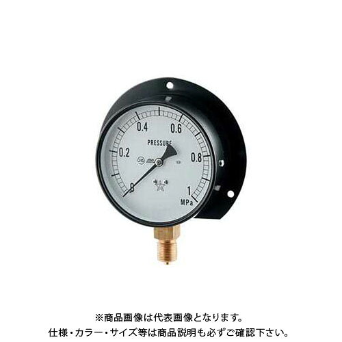 【メーカー】 ●(株)カクダイ 【特長】 ●取付ネジは管用平行ネジ。 ●使用流体　水・油・エアー。 ●圧力の瞬時変化の割合が1秒間あたり全圧力の24％を超えない定圧力の測定用。 【仕様】 ●商品サイズ：ケース径100mm×圧力レンジ1.0MPa ●材質：ケース・鋼/ネジ部・黄銅 【特記事項】 ※ 商品画像および商品情報は、あくまでも参考として閲覧ください。製品仕様(スペック)・付属品・色等についてはメーカーホームページ等でご確認ください。 ※ 製品により、改良、仕様、包装の変更、価格改定、製造の中止などを予告なく行う場合がありますのであらかじめご了承ください。