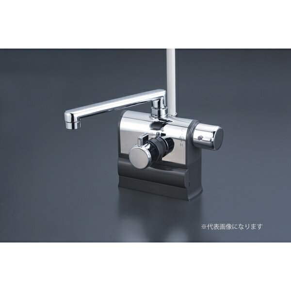 【メーカー】 ●(株)KVK 【注意事項】 ※画像は代表画像の為、商品説明やメーカーの商品情報を併せてご確認ください。 【特長・仕様】 ●撥水膜コーティングが水を弾くから、ボディーや吐水口などに水アカや汚れが付着しにくい！ ●撥水膜コーティングだからいつでもピカピカ！ ●水アカや汚れが付いていてもサッとキレイに拭き取れるからお掃除も簡単！ ●撥水膜コーティングの耐久性は、1万回の拭き取りテストで証明済。輝き長持ち！※KVK社実験 ●規格：撥水コーティング、eシャワーNf(浴び心地のいい快適節水シャワー)、可変ピッチ式/85・100・120mm対応、右ハンドル仕様、一般地・寒冷地共用 ●付属品：300mmパイプ付、メッキワンストップシャワーヘッド付、メタリックホース1.45m、メッキハンガー 【JANコード】 4952490805763 KVK 水栓金具 水栓部品 水回り 4952490805763