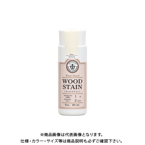 和信ペイント Wood Atelier ウッドステイン WS-01 ホワイト 90ml #800601