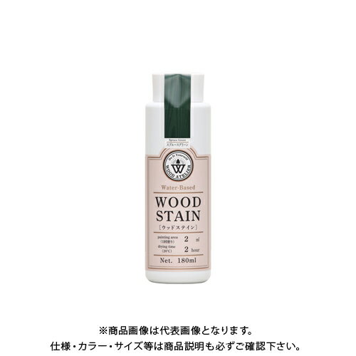 和信ペイント Wood Atelier ウッドステイン WS-22 スプルースグリーン 180ml #800672