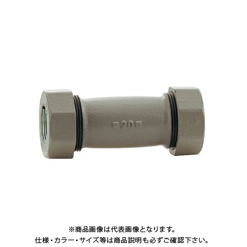 【メーカー】 ●(株)カクダイ 【特長】 ●ナットを外すことなくパイプを挿入し、基準締付トルクまでナットを締め付けるだけで施工できます。 ●銅管・塩ビ管・ポリ管の3管兼用メカニカル継手。 【仕様】 ●呼：13