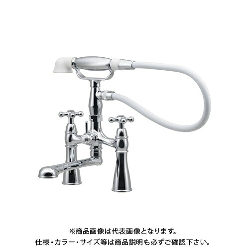 カクダイ KAKUDAI 151-220 2ハンドル混合栓 シャワー付 151-220