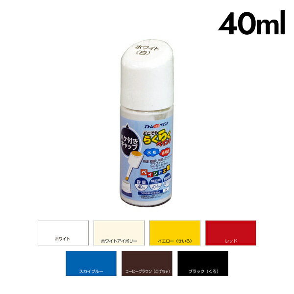 アトムハウスペイント どこでもらくらくペイント 40ML