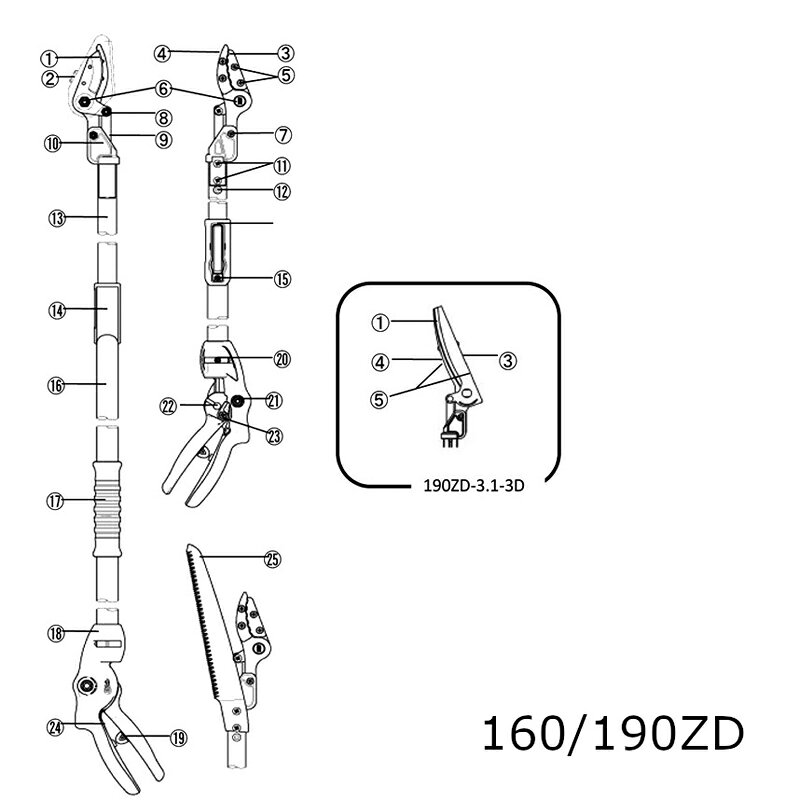 アルス ARS ZD 中間グリップ