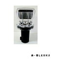 共福産業 ソーラー LED防獣ライト 赤青LED×2