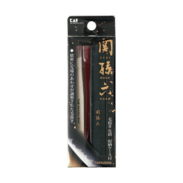 貝印 関孫六 毛抜き 先斜 #000HC3506