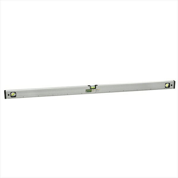 【送料別途】【直送品】アルミ水平器 マグネット付 1200mm シルバー 新潟精機 ALM-1200