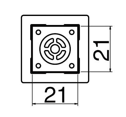 白光 HAKKO ノズル BGA 20MMX20MM N51-19