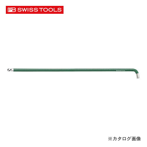 PBスイスツールズ 2212L-2GR ショートヘッド レインボーレンチ 緑