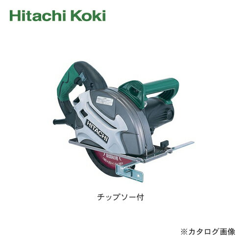 【お知らせ】日立工機はHiKOKIにブランド名が変更されておりますが商品によってメーカー・仕入先にてブランド切り替えが完了していないものがございます。日立工機・HiKOKIのブランド指定はお受けできませんのでご了承ください。またHiKOKIブランドに変更される際、同等品でも品番が変更される場合がございます。商品ページ記載の品番とお届けする品番が異なる場合がございます。予めご了承ください。【メーカー】●HiKOKI(日立工機)【特長】●握りが重心に近い最適バランス設計です。●ワンタッチ式着脱カバーで切り粉の排出が容易です。【仕様】●無負荷回転数(min[[の-1乗]]):3700●定格電流(A):14●消費電力(W):1330●適用チップソー(mm)外径×穴径:180×20●高さ(mm):267●幅(mm):254●切込深度(mm):60.5●全長(mm):324●質量(kg):4●最大切断板厚:軟鋼材12mm●電源:AC100V●コード長さ:5m●切込深さ:60.5mm【セット内容・付属品】●チップソー（180mm）●保護メガネ●ボックススパナ●ガイド【原産国】●中国【質量】●4KG【関連商品】日立工機 HITACHI 卓上スライド丸のこ C8FSH(S)日立工機 HITACHI 卓上スライド丸のこ C8FSH(SN)日立工機 HITACHI 216mm造作丸のこ C8UA日立工機 HITACHI 216mm造作丸のこ C8UA(N)日立工機 HITACHI 高速切断機 CC12SF日立工機 HITACHI 高速切断機 CC14SF日立工機 HITACHI 高速切断機 CC16日立工機 HITACHI 鉄筋カッタ CF13日立工機 HITACHI 鉄筋カッタ CF16日立工機 HITACHI 草刈機 CG25SC