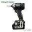 HiKOKI(日立工機) 18V/6.0Ah コードレスインパクトドライバ(ストロングブラック) WH18DDL2(2LYPK)B