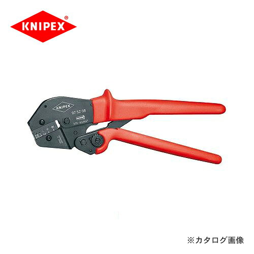クニペックス KNIPEX 97クリンピングプライヤー 9752-08