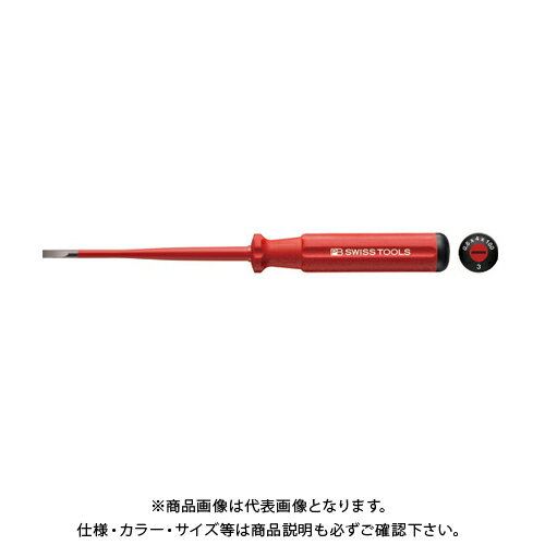 PBスイスツールズ 5100SL-3-100/4 スリムマイナスドライバー 絶縁