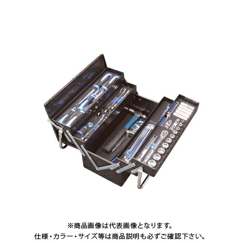 【ポイント3倍 5/27 10:59まで】シグネット SIGNET 54006 メカニックツールセット両開き トレイ付 9.5SQ 54006