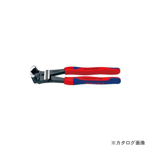 ※画像はイメージになります、商品説明をご確認下さい。 【特長】 ●一般的なボルトエンドカッティングニッパーより少ない力で切断することができる 　 扱いやすいニッパーです。 ●軟線・硬線・ピアノ線を切断することができます。 ●てこの原理を最大限利用するデザインにより、少ない力で高い切断能力を発揮します。 ●入念な焼入れ処理が施された刃の硬度は約HRC64。 ●鍛造ボディーにより大変頑丈です。 ●材質はオイル焼き入れ焼き戻し処理済みのバナジウム電気鋼 【仕様】 ●切断能力（軟線；φmm)：1.0-6.0 ●切断能力（中硬線；φmm)：4.0 ●切断能力(硬線；φmm)：3.5 ●切断能力(ピアノ線；φmm)：3.0 ●全長(mm)：200 ●質量(g)：435