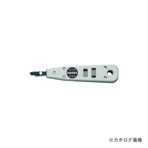 クニペックス 9740-10 LSA-PLUS端子用インサートツール