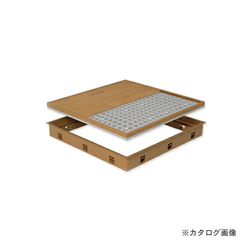 城東テクノ Joto 高気密型床下点検口 (標準型450×600mm) フローリング15mm対応 ナチュラル (1セット) S..