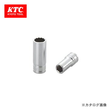 KTC 9.5sq. セミディープソケット 17mm(十二角) B3M-17W