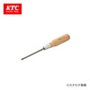 KTC 木柄ドライバ クロス 貫通タイプ PD-4
