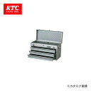 KTC チェスト(3段3引出し) メタリックシルバー SKX0213S