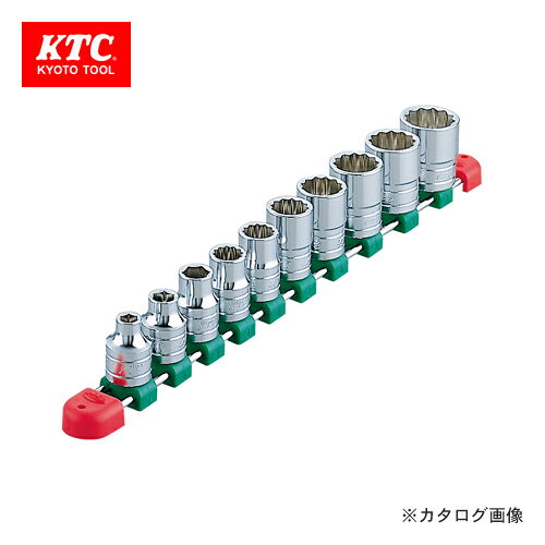【メーカー】 ●京都機械工具（株） 【特長】 ●KTC独自のパワーフィット形状を口径部と差込角の両方に採用しています。 【用途】 ●汎用工具 【仕様】 ●差込角(mm):12.7 ●ソケット内容(mm):6角:8、10、12、12角:13、14、17、19、21、22、24 ●セット内容(点):10 ●質量(kg):1 【セット内容・付属品】 ●ソケットホルダ 【原産国】 ●日本 【質量】 ●1KG 【関連商品】 KTC 9.5sq. ツイストソケットセット(6個組) TB3TW06 KTC 9.5sq. ツイストソケットセット(10個組) TB3TW10 KTC 9.5sq. ソケットレンチセット(26点) TB3X20 KTC 12.7sq. ソケットセット 5コ組 TB405 KTC 12.7sq. ソケットレンチセット デジラチェ トルク ラチェット TB406WG1 KTC 12.7sq. ソケットレンチセット(14点) TB410 KTC 12.7sq. ソケットセット(10個組) TB410E KTC 12.7sq. ソケットレンチセット(14点) TB410X KTC 12.7sq. ソケットレンチセット(19点) TB413 KTC 12.7sq. ソケットレンチセット(19点) TB413XKTC 12.7sq. ソケットセット〔10個組〕　TB410XE 　　