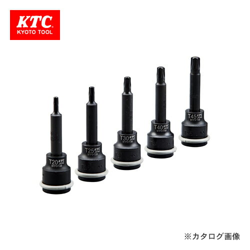 KTC 9.5sq. T型インパクトトルクスレンチセット(5コ組) TBTP305T