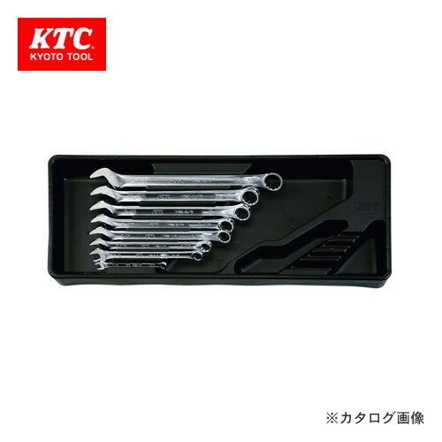 KTC コンビネーションレンチセット(インチ) (8本組) TMS208B