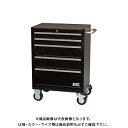 【送料別途】【直送品】KTC ローラーキャビネット(5段5引出し) ブラック 680×460×975 SKX3805BK