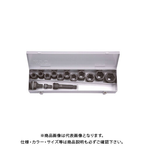 KTC 19.0sq.インパクトレンチ用ソケットセット TBP614TP