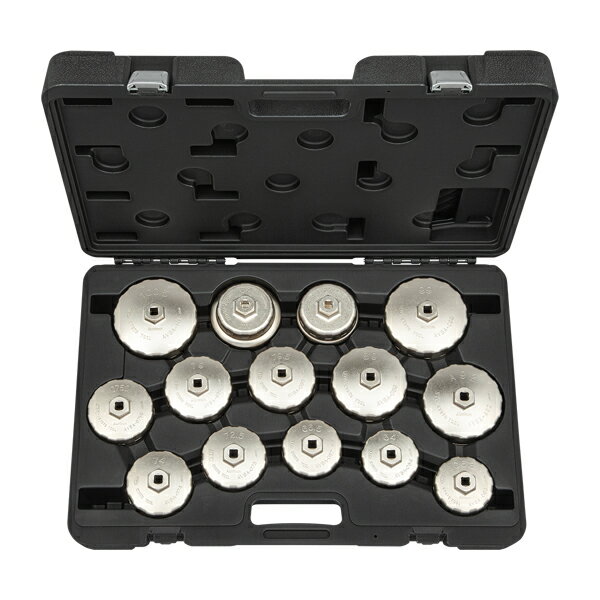 KTC カップ型オイルフィルタレンチセット [14コ組] AVSA14A