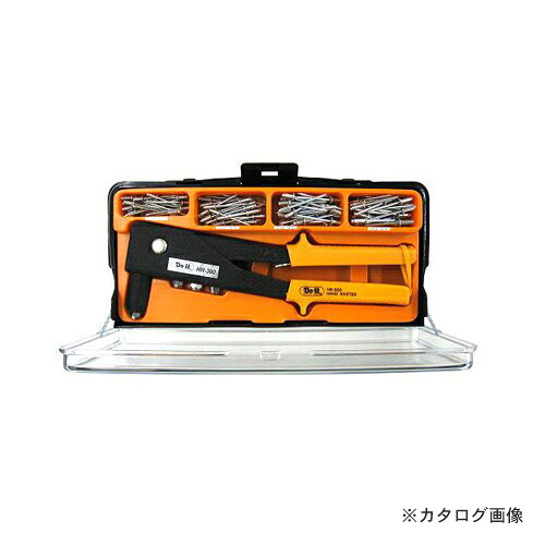 【メーカー】 ●（株）ロブテックス 【特長】 ●リベッティングに最適なハンドリベッターとブラインドリベットのセット品です。 【仕様】 ●キット内容:HR300×1丁、NSA42、NSA43、NSA52、NSA54各25本 ●質量(kg):1.11 【原産国】 ●日本 【質量】 ●1.11KG 【関連商品】 エビ ハンドリベッター HR002D エビ ハンドリベッター HR003A エビ ハンドリベッター HR003B エビ ハンドリベッターツールキット HR102D エビ ハンドリベッター HR2050H エビ Doit ハンドリベッター HR300 エビ カランプライヤ(バネ付)K250 エビ カッター替丸刃 K601 エビ カッター替丸刃 K602 エビ カッター替丸刃 K605
