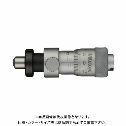 ミツトヨ Mitutoyo マイクロメータヘッド(標準型) ナット付 球面(SR4) (148-319) MHC4-6.5CLC