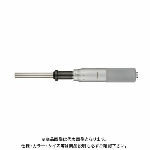 ミツトヨ Mitutoyo マイクロメーターヘッド(標準型) ナット付ステム 平面ラチェットなし (151-259) MHH..