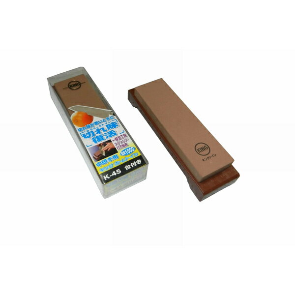 キング砥石 ホームトイシ 透明プラケース入 #1000 中研ぎ用 k-45 (HT-42)