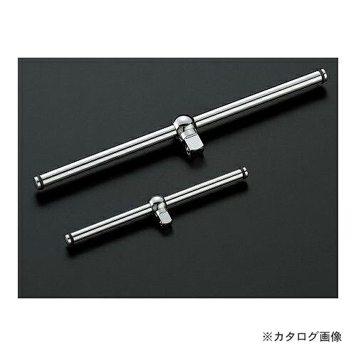 【メーカー】 ●京都機械工具(株) 【特長】 ●ヘッドは球面形状で、よりコンパクトになっています。 ●ヘッドがハンドル端まで移動するので、先端部が邪魔になりにくくなっています。 ●センターに止まり位置を設けてあり、より作業性が向上します。 【用途】 ●ネプロス・汎用工具 【仕様】 ●差込角(mm):9.5 ●全長(mm):200 ●質量(g):115 【生産国】 ●日本 【関連商品】
